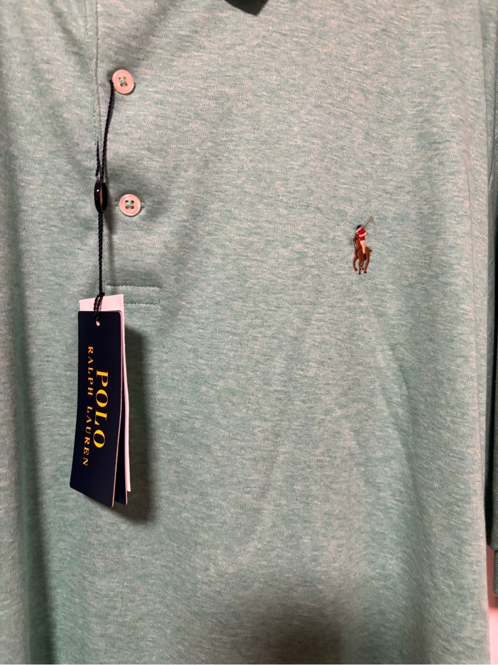 Ralph Lauren Men’s Big and Tall polo shirt - Picture 2 of 3